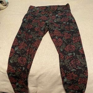 Floral leggings